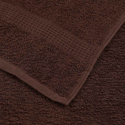 Towels "FROGN" 2 pcs Brown 100x200 cm 360 gsm