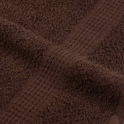 Towels "FROGN" 10 pcs Brown 100x200 cm 360 gsm