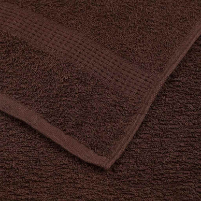 Towels "FROGN" 10 pcs Brown 100x200 cm 360 gsm