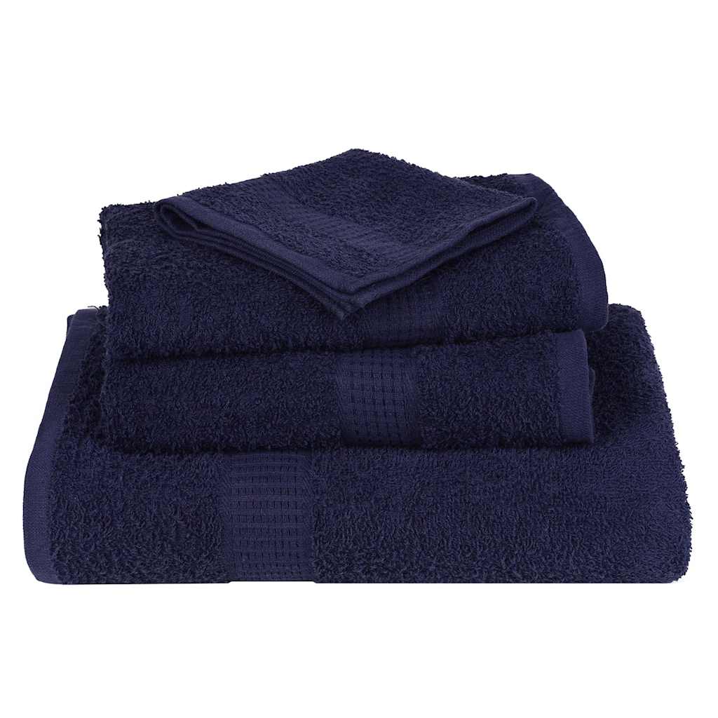 Wash Towels "FROGN" 4 pcs Navy Blue 30x30 cm 360 gsm