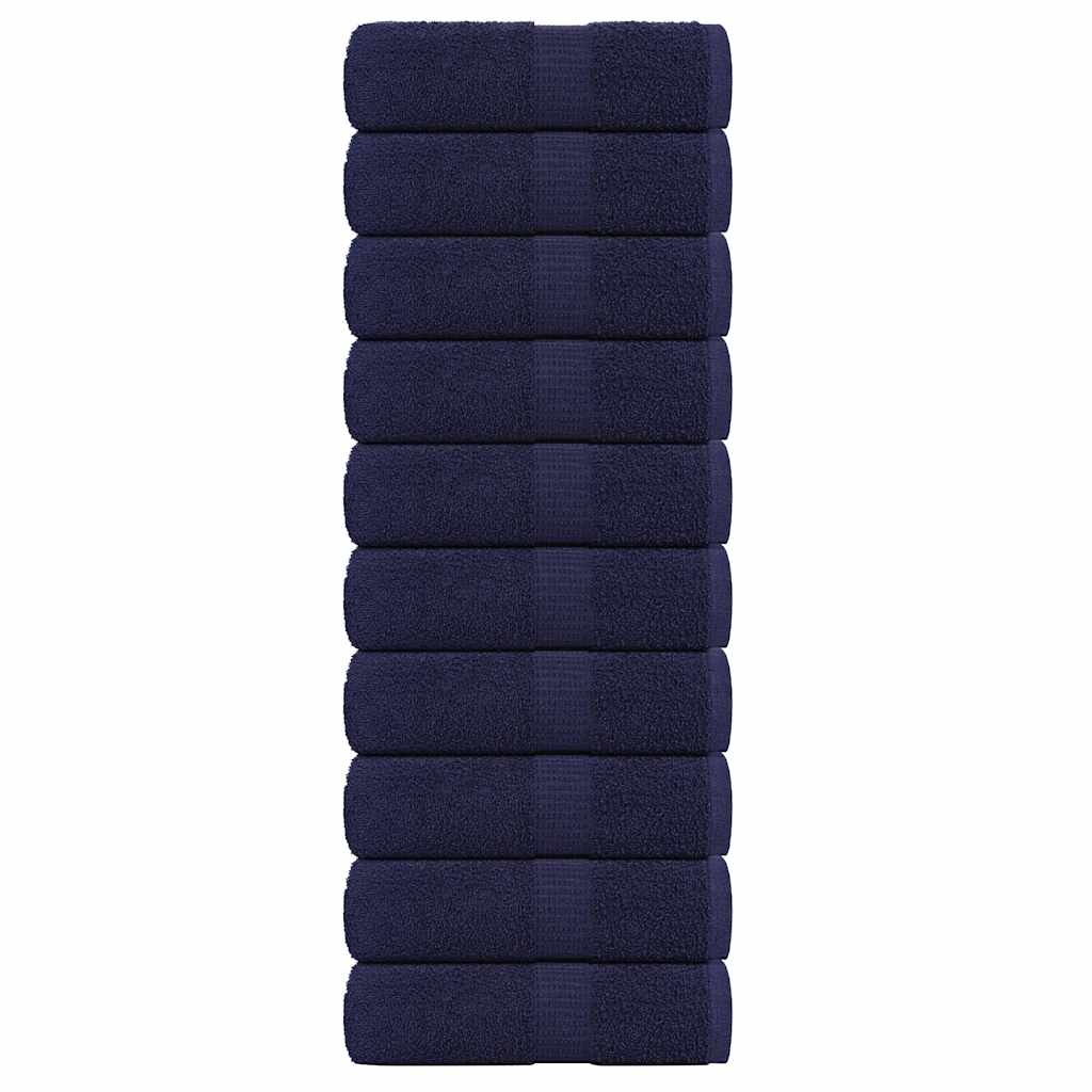 Wash Towels "FROGN" 10 pcs Navy Blue 30x30 cm 360 gsm