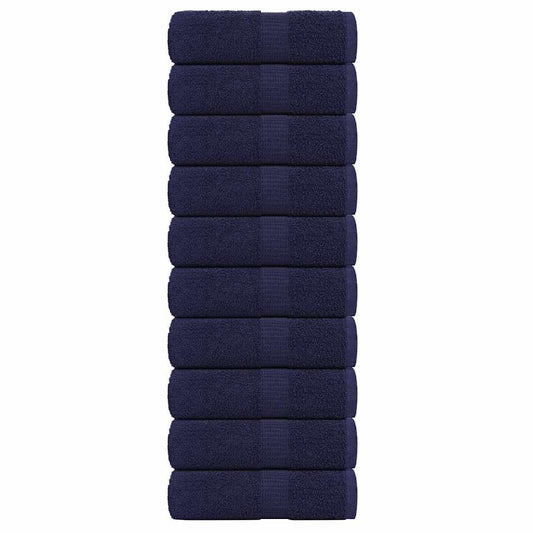 Wash Towels "FROGN" 10 pcs Navy Blue 30x30 cm 360 gsm