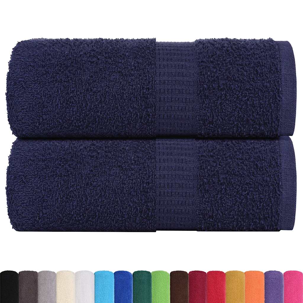Guest Towels "FROGN" 2 pcs Navy Blue 30x50 cm 360 gsm