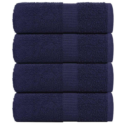 Guest Towels "FROGN" 4 pcs Navy Blue 30x50 cm 360 gsm