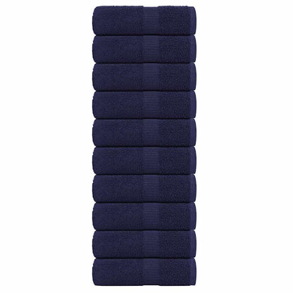Guest Towels "FROGN" 10 pcs Navy Blue 30x50 cm 360 gsm