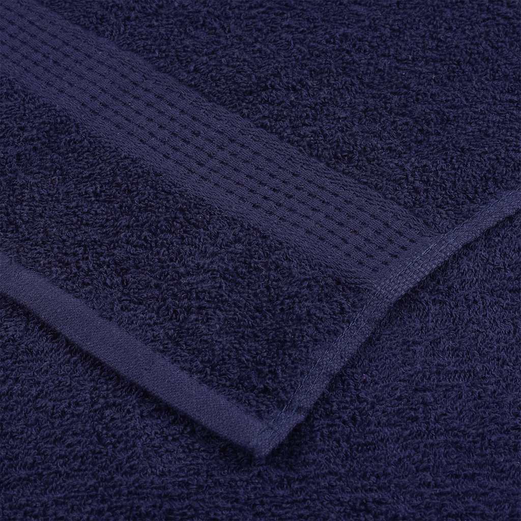 Hand Towels "FROGN" 4 pcs Navy Blue 50x100 cm 360 gsm
