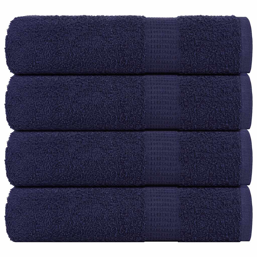 Shower Towels "FROGN" 4 pcs Navy Blue 70x140 cm 360 gsm
