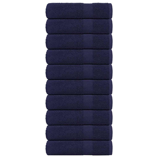 Shower Towels "FROGN" 10 pcs Navy Blue 70x140 cm 360 gsm