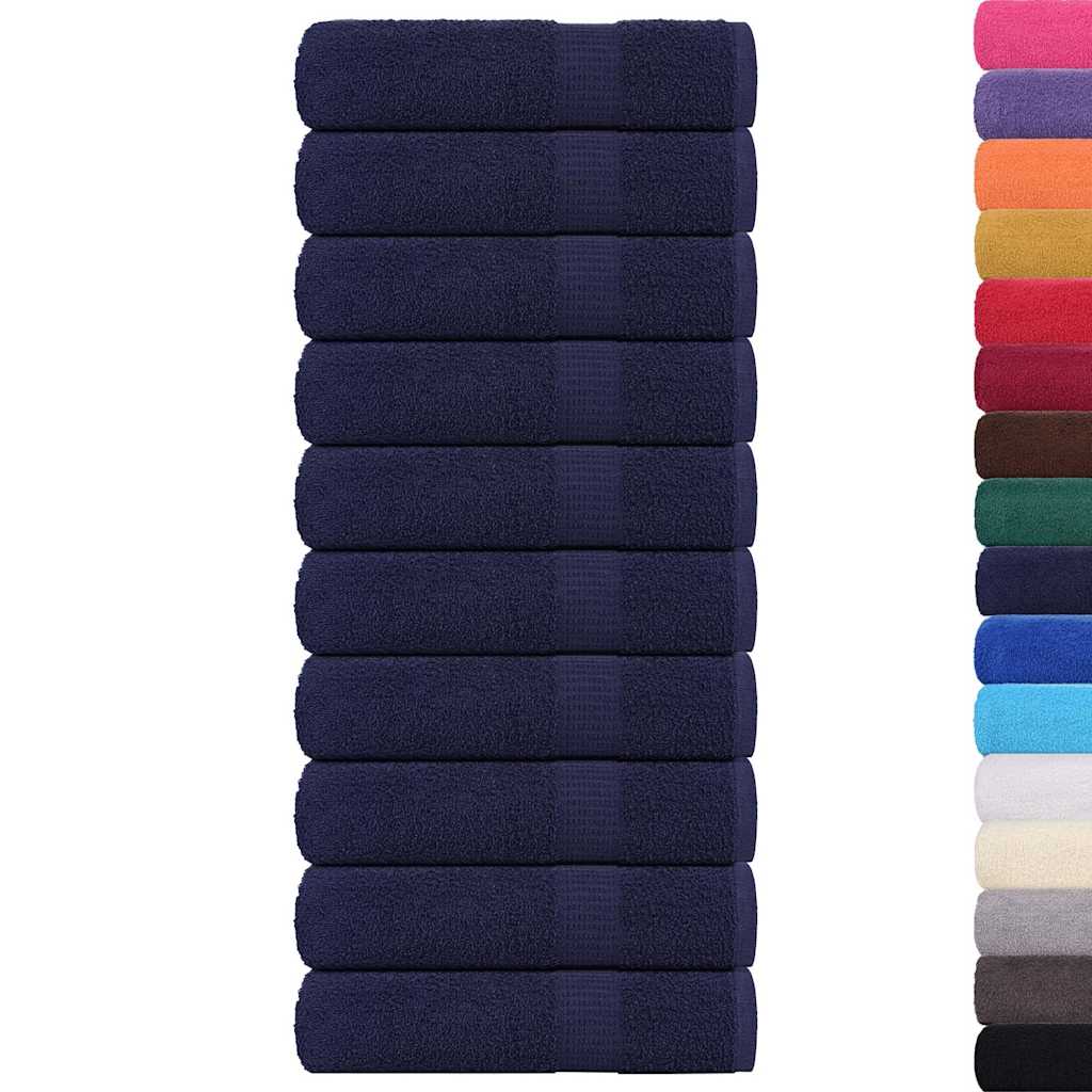 Shower Towels "FROGN" 10 pcs Navy Blue 70x140 cm 360 gsm
