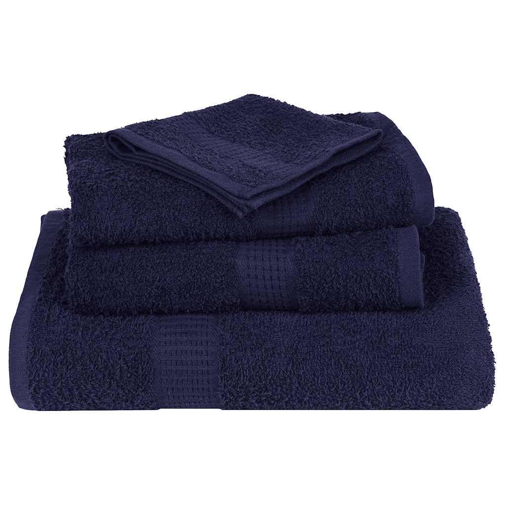 Shower Towels "FROGN" 10 pcs Navy Blue 70x140 cm 360 gsm
