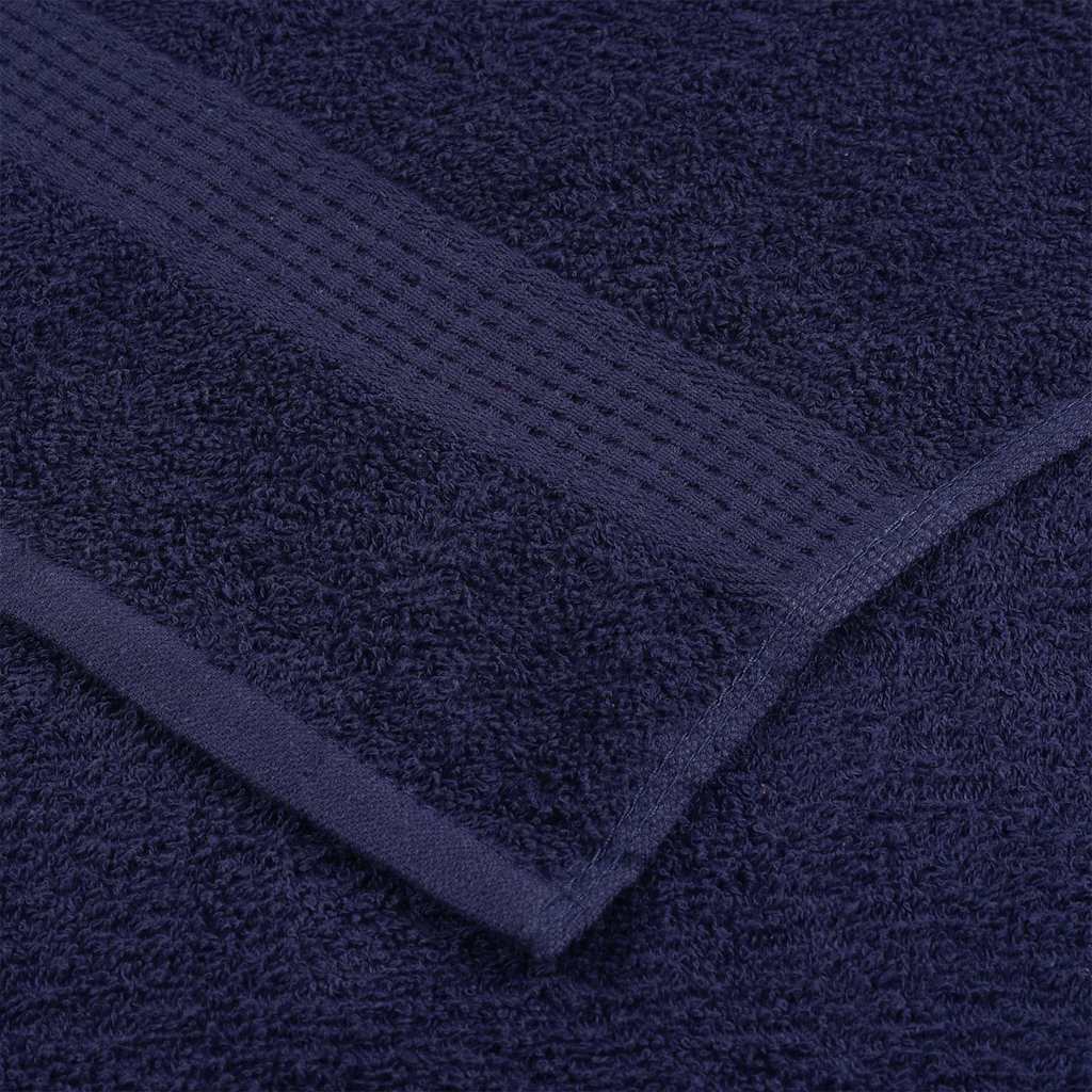 Shower Towels "FROGN" 10 pcs Navy Blue 70x140 cm 360 gsm