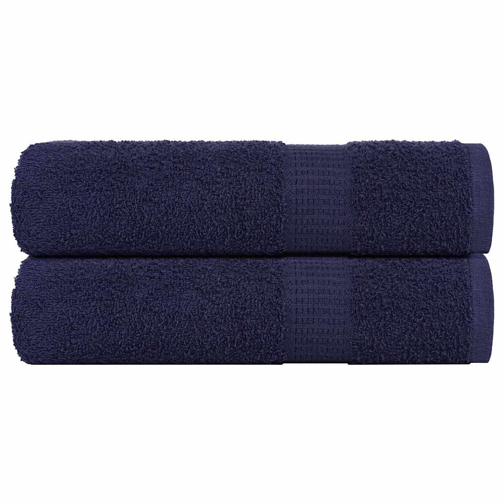 Bath Towels "FROGN" 2 pcs Navy Blue 100x150 cm 360 gsm