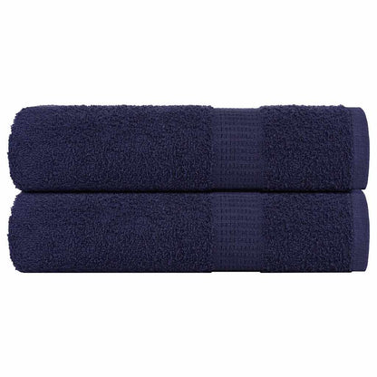 Bath Towels "FROGN" 2 pcs Navy Blue 100x150 cm 360 gsm