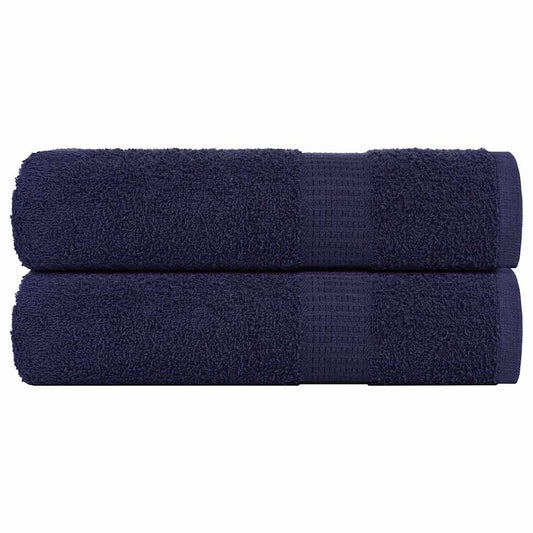 Bath Towels "FROGN" 2 pcs Navy Blue 100x150 cm 360 gsm
