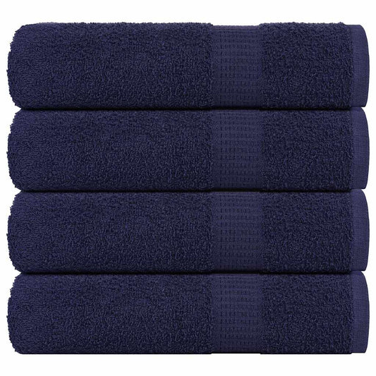 Bath Towels "FROGN" 4 pcs Navy Blue 100x150 cm 360 gsm