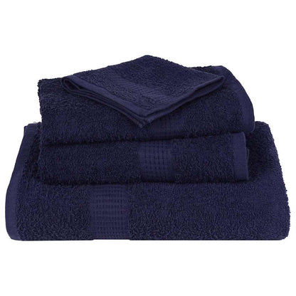 Bath Towels "FROGN" 10 pcs Navy Blue 100x150 cm 360 gsm