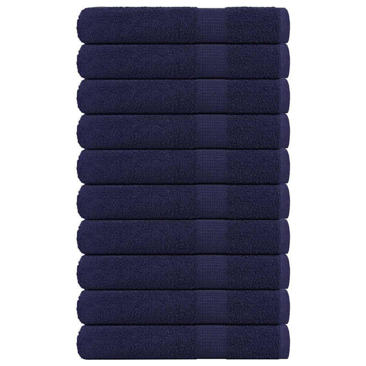 Sauna Towels "FROGN" 10 pcs Navy Blue 80x200 cm 360 gsm