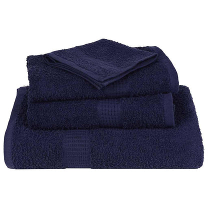 Towels "FROGN" 4 pcs Navy Blue 100x200 cm 360 gsm