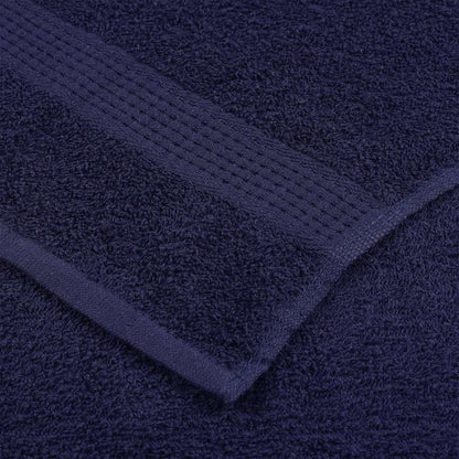 Towels "FROGN" 4 pcs Navy Blue 100x200 cm 360 gsm