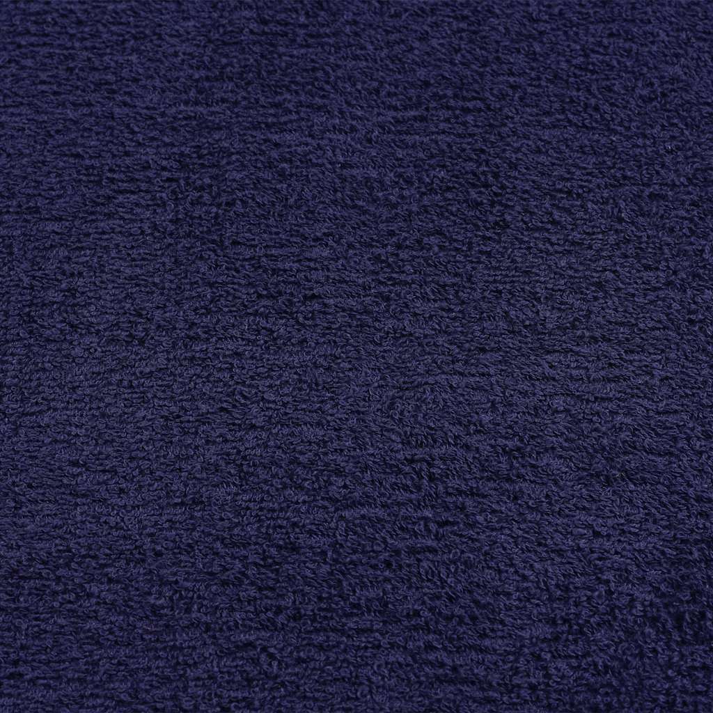 Towels "FROGN" 10 pcs Navy Blue 100x200 cm 360 gsm