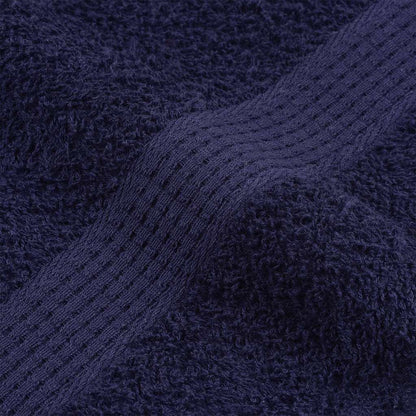 Towels "FROGN" 10 pcs Navy Blue 100x200 cm 360 gsm