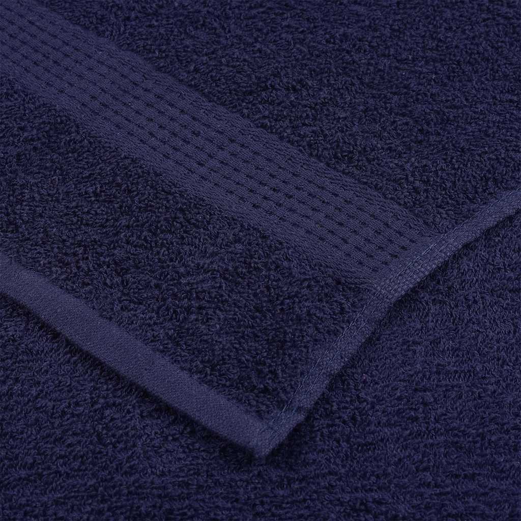 Towels "FROGN" 10 pcs Navy Blue 100x200 cm 360 gsm