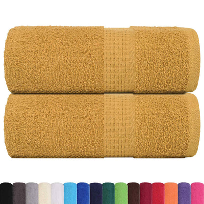 Wash Towels "FROGN" 2 pcs Gold 30x30 cm 360 gsm