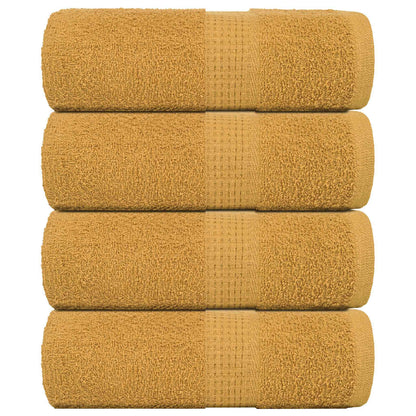 Wash Towels "FROGN" 4 pcs Gold 30x30 cm 360 gsm