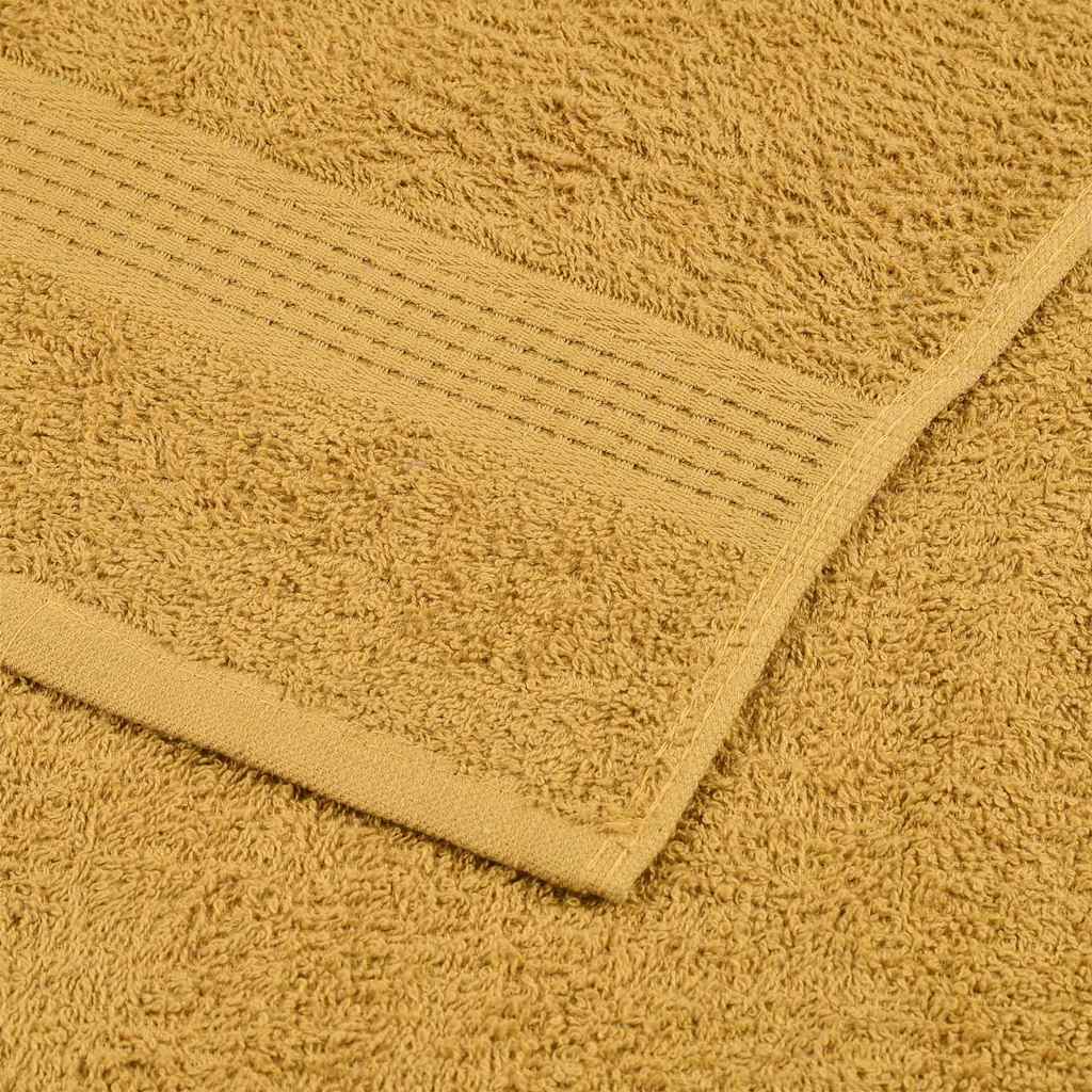 Guest Towels "FROGN" 2 pcs Gold 30x50 cm 360 gsm