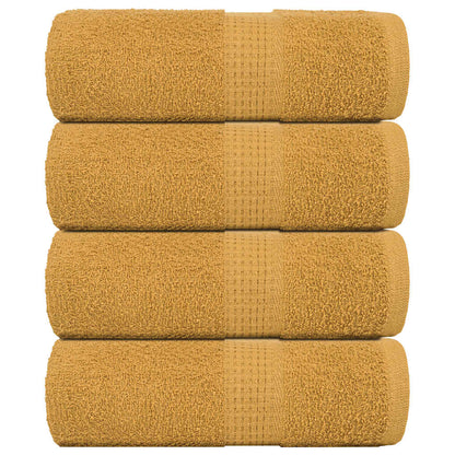 Guest Towels "FROGN" 4 pcs Gold 30x50 cm 360 gsm