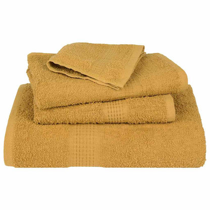 Shower Towels "FROGN" 4 pcs Gold 70x140 cm 360 gsm