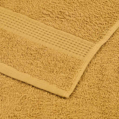 Shower Towels "FROGN" 4 pcs Gold 70x140 cm 360 gsm