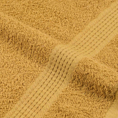 Shower Towels "FROGN" 4 pcs Gold 70x140 cm 360 gsm