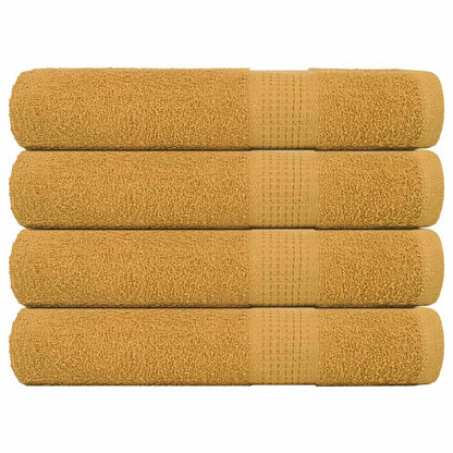Towels "FROGN" 4 pcs Gold 100x200 cm 360 gsm