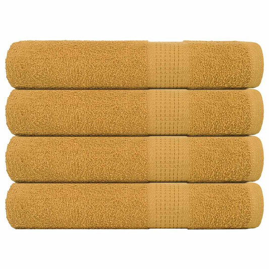 Towels "FROGN" 4 pcs Gold 100x200 cm 360 gsm
