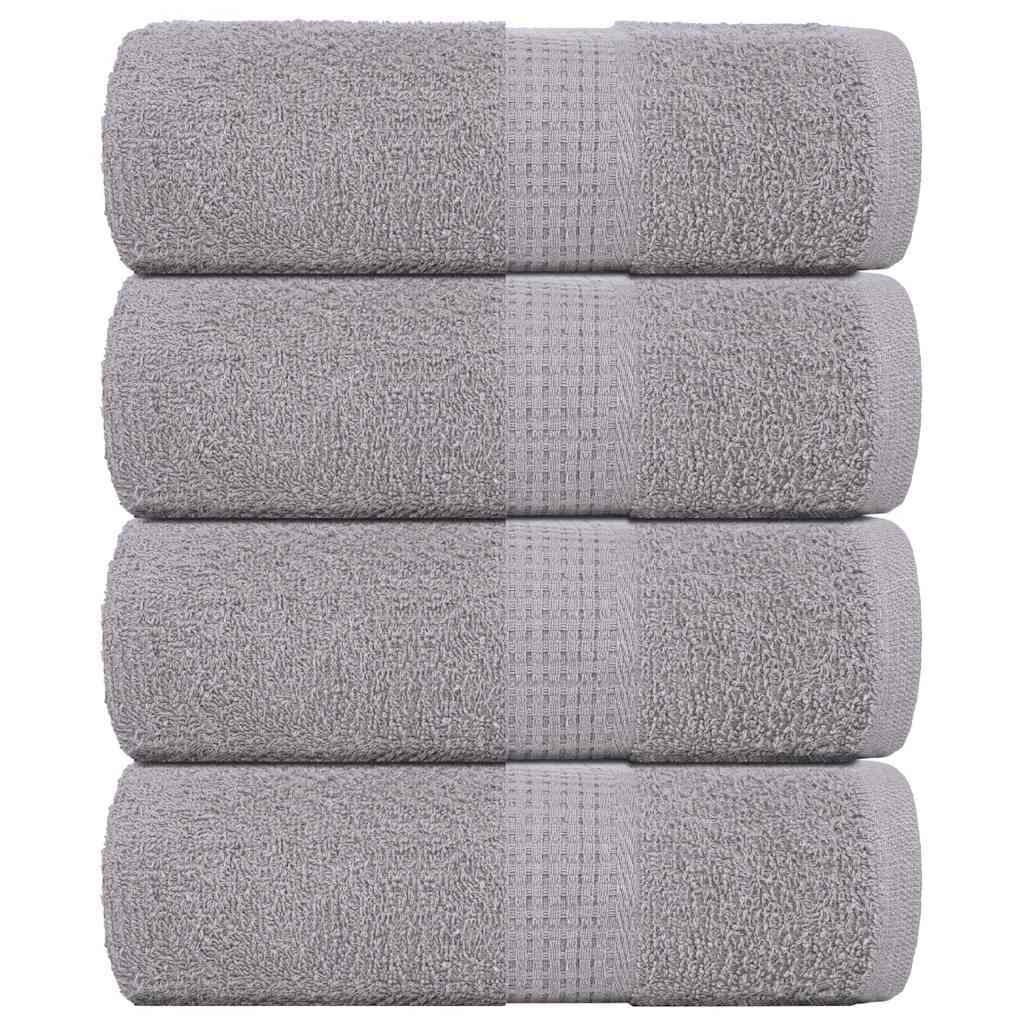 Wash Towels "FROGN" 4 pcs Grey 30x30 cm 360 gsm