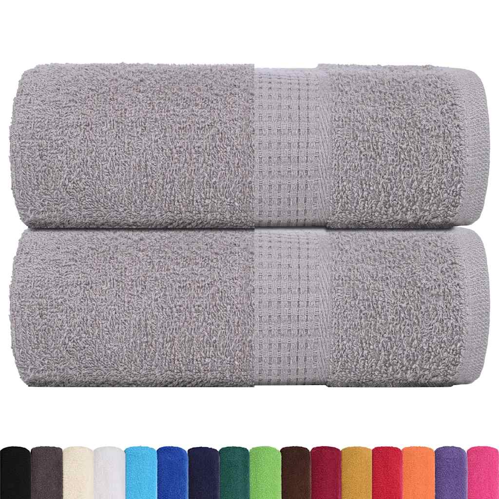 Guest Towels "FROGN" 2 pcs Grey 30x50 cm 360 gsm