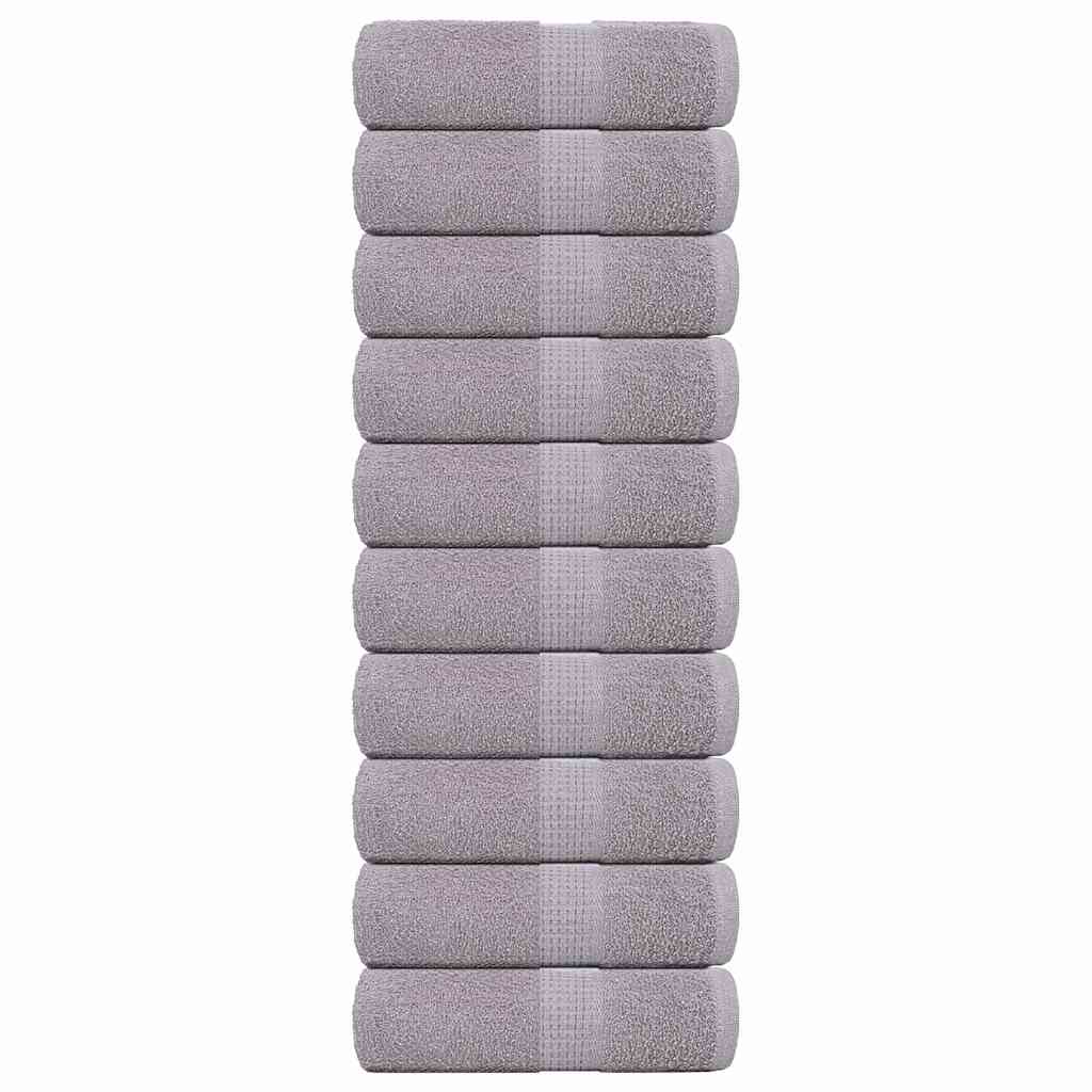 Guest Towels "FROGN" 10 pcs Grey 30x50 cm 360 gsm