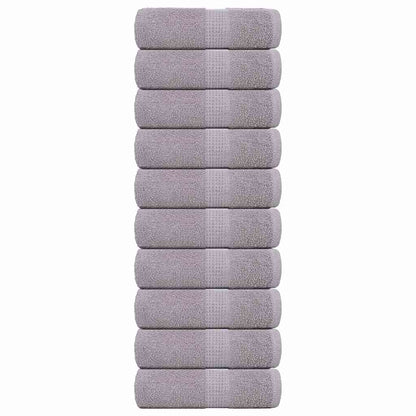 Guest Towels "FROGN" 10 pcs Grey 30x50 cm 360 gsm