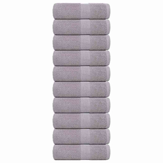 Guest Towels "FROGN" 10 pcs Grey 30x50 cm 360 gsm