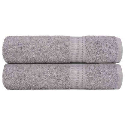 Hand Towels "FROGN" 2 pcs Grey 50x100 cm 360 gsm