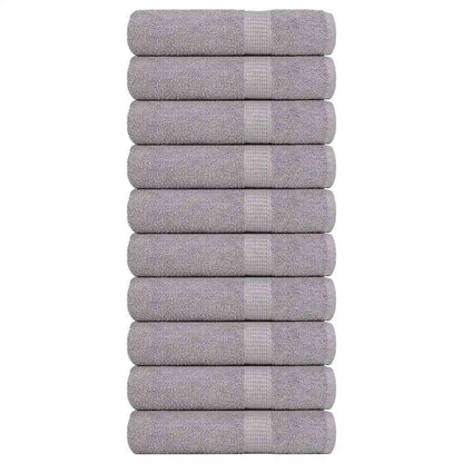 Hand Towels "FROGN" 10 pcs Grey 50x100 cm 360 gsm