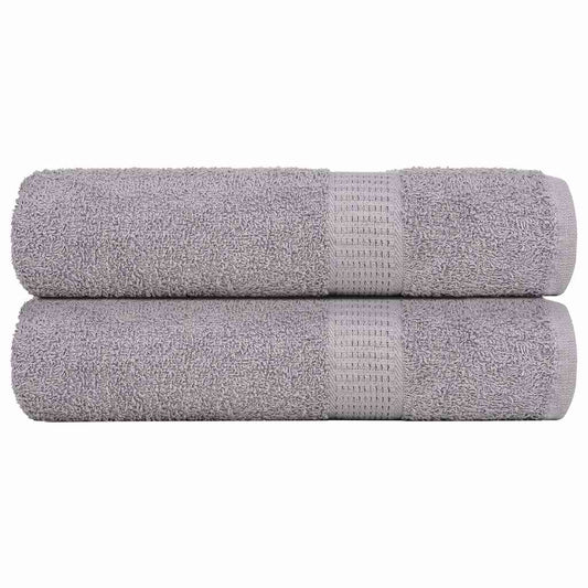 Shower Towels "FROGN" 2 pcs Grey 70x140 cm 360 gsm