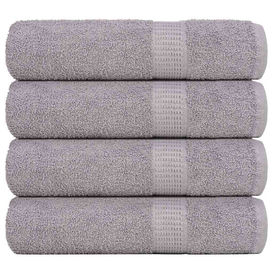 Shower Towels "FROGN" 4 pcs Grey 70x140 cm 360 gsm