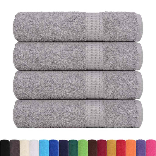 Shower Towels "FROGN" 4 pcs Grey 70x140 cm 360 gsm