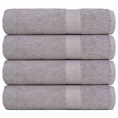 Bath Towels "FROGN" 4 pcs Grey 100x150 cm 360 gsm