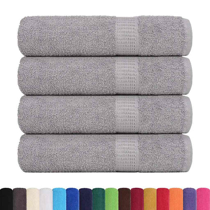 Bath Towels "FROGN" 4 pcs Grey 100x150 cm 360 gsm