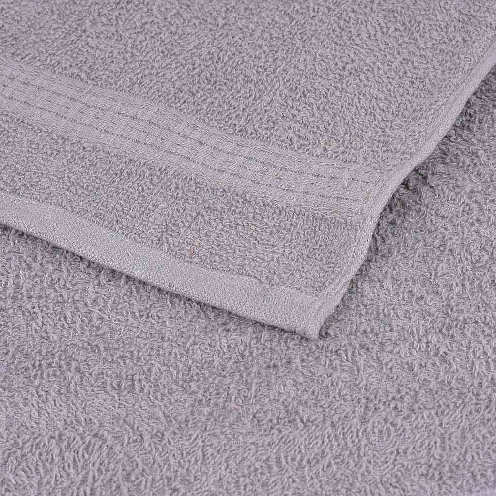 Bath Towels "FROGN" 4 pcs Grey 100x150 cm 360 gsm