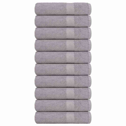 Bath Towels "FROGN" 10 pcs Grey 100x150 cm 360 gsm