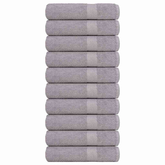 Bath Towels "FROGN" 10 pcs Grey 100x150 cm 360 gsm
